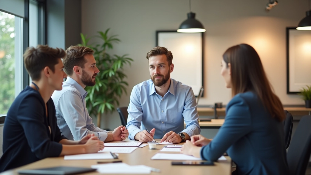 Doelsteller B.V. team werkt samen aan doelstellingsplanning